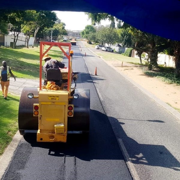 Asphalt and roadworks activity