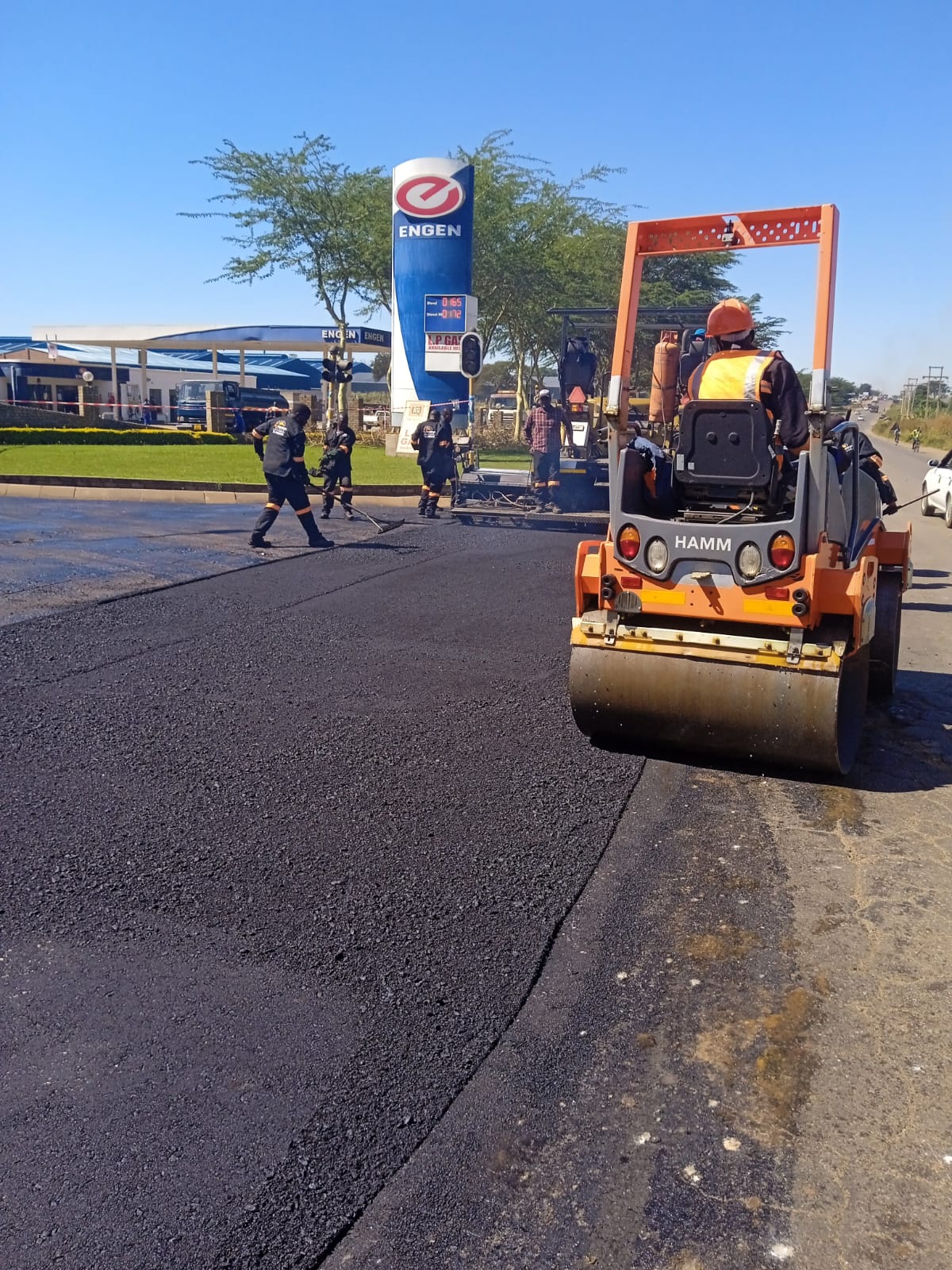 Road construction plant and equipment